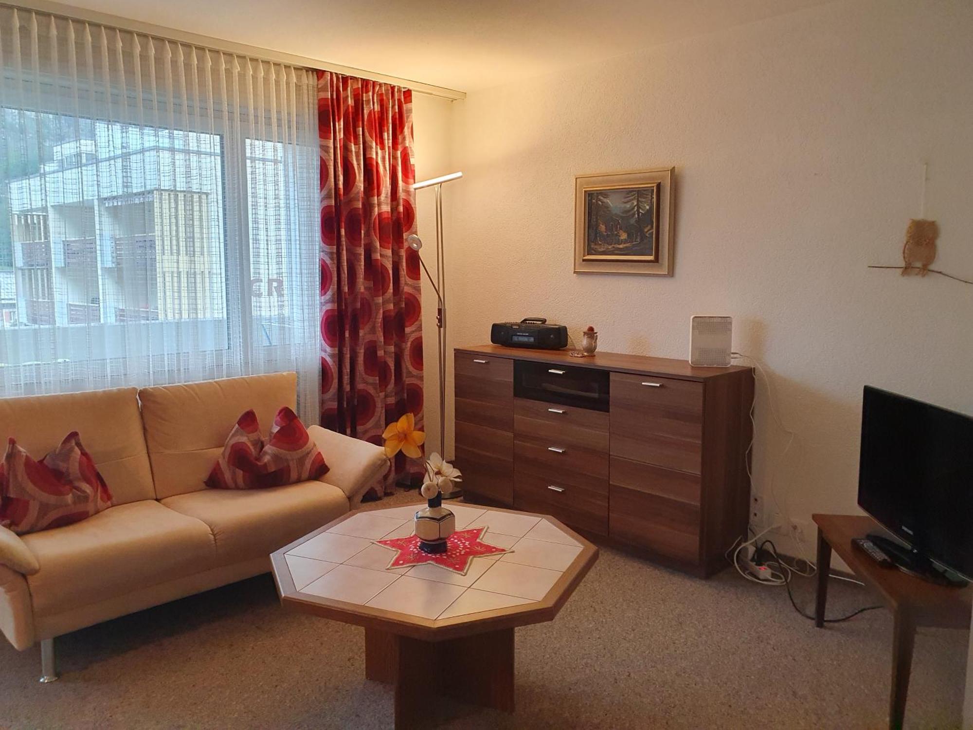 Haus Marmotta Apartment Leukerbad Bagian luar foto