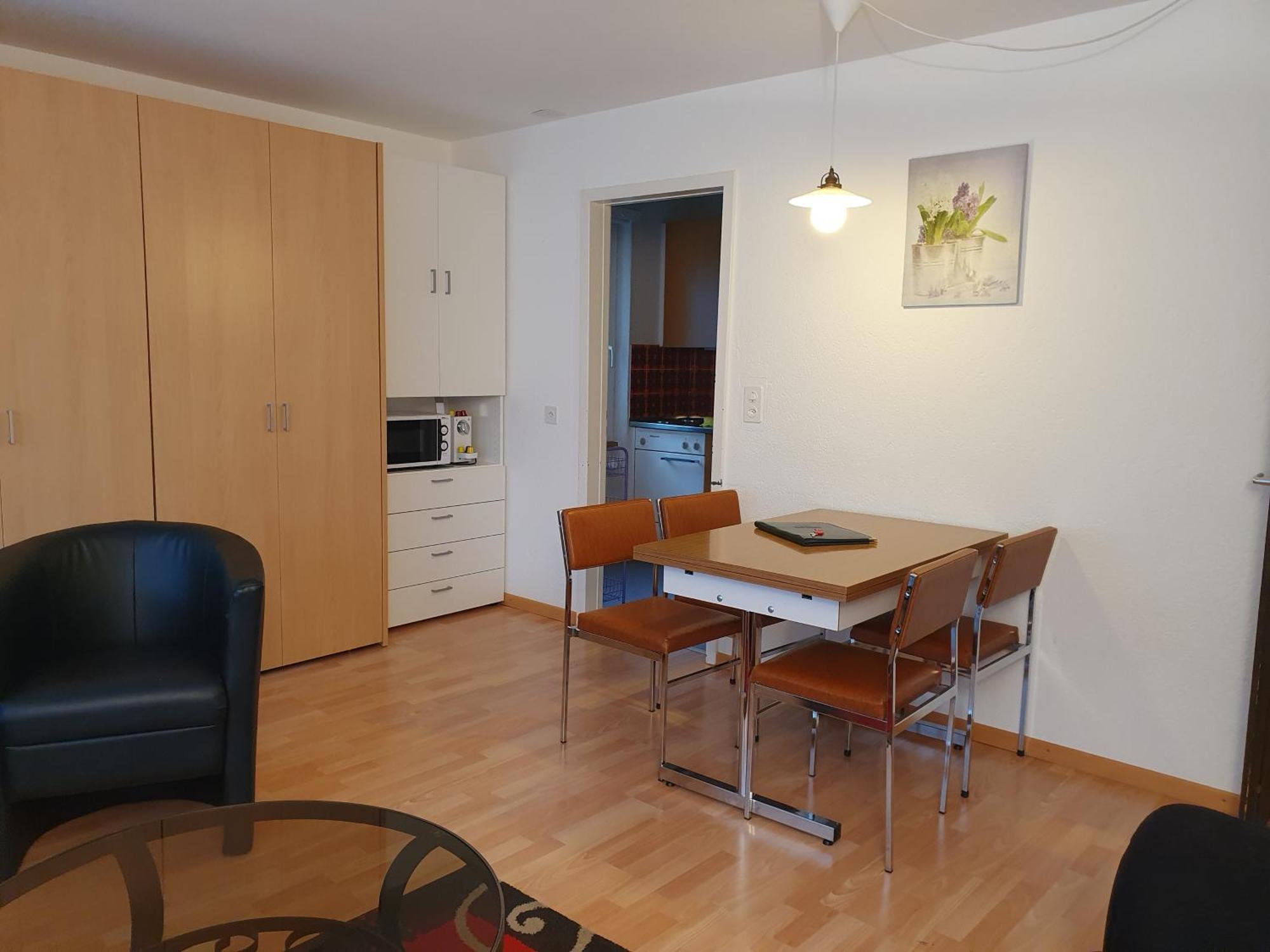Haus Marmotta Apartment Leukerbad Bagian luar foto