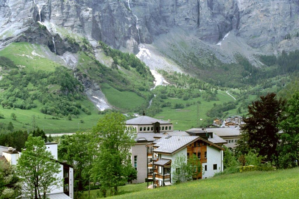 Haus Marmotta Apartment Leukerbad Bagian luar foto