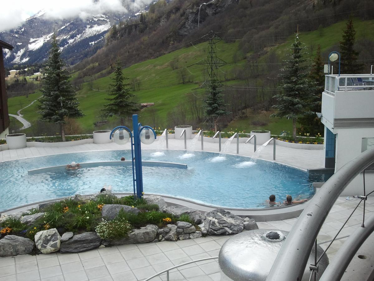 Haus Marmotta Apartment Leukerbad Bagian luar foto